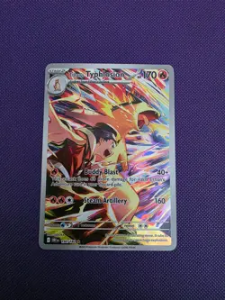 Pokemon TCG - Ethan's Typhlosion 190/182 - Destined Rivals NM - Image 1