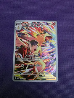 Pokemon TCG - Ethan's Typhlosion 190/182 - Destined Rivals NM - Image 2