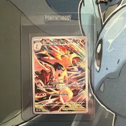 Pokemon TCG Destined Rivals Ethan's Typhlosion Card 190/182 Art Rare - Image 2