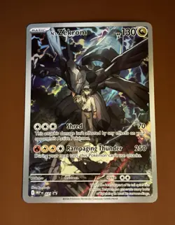 Pokemon TCG N's Zekrom 031 Mega Evolution Promo Holo EN - Image 1