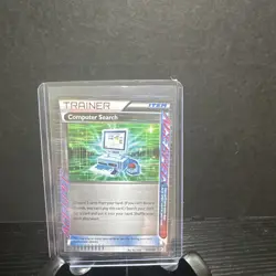 Pokemon 2012 Computer Search 137/149 Boundaries Crossed Trainer Item Holo - Image 1