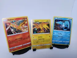 Pokemon Zapdos 48/185 Articuno 036/195 Moltres 021/172 Cosmo Holo Promo Set NM - Image 1