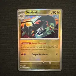 Drakloak (Master Ball Pattern) 072/131 Sv: Prismatic Evolutions Holo Pokemon TCG - Image 4