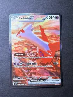 Pokemon Latias EX TCG Surging Sparks 239/191 Special Illustration Rare - Image 1