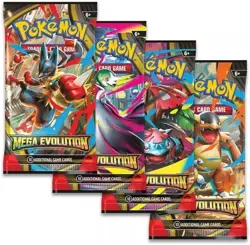New Mega Evolution Phantasmal Flames Booster Pokemon Box Cards - Image 1