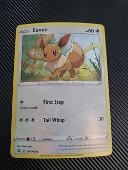 Eevee SWSH095 - Pokemon TCG SWSH Black Star Promo - NM - Image 1