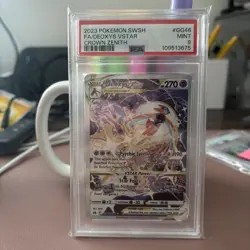 2023 Pokemon SWSH Crown Zenith Deoxys VSTAR #GG46/GG70 PSA 9 Mint - Image 1
