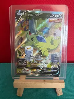 Tyranitar V 155/163 Battle Styles Holo Ultra Rare Pokemon TCG Card (2021) - Image 1
