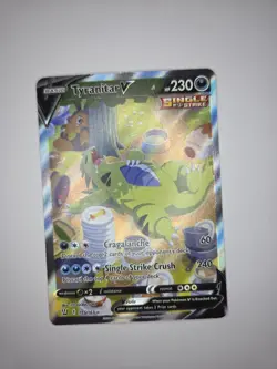 Tyranitar V 155/163 Battle Styles Holo Ultra Rare Pokemon TCG Card (2021) - Image 2