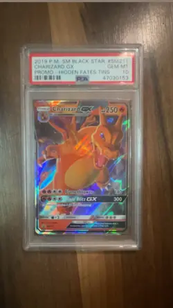 CHARIZARD GX 9/68 HIDDEN FATES POKEMON PSA 10 GEM MINT - Image 1