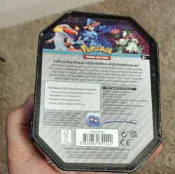 Sealed Pokemon TCG Paldea Partners Tin featuring Skeledirge ex - Image 3