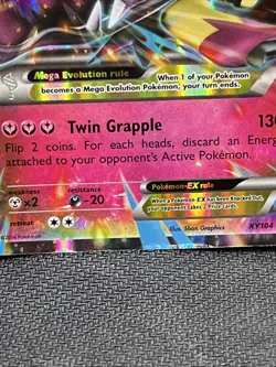 M Mawile EX XY104 Holo Promo - XY Black Star Promos - Pokemon TCG - DMG - Image 3