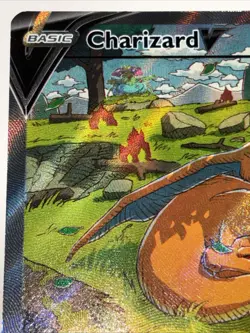 Pokemon Sword & Shield Charizard V SWSH260 Promo Full Art Holo LP - Image 4