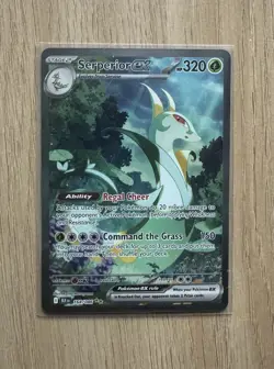 Pokemon Serperior ex 164/086 Black Bolt SV Holo NM Scarlet & Violet - Image 3