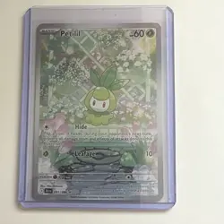 Petilil 091/086 Illustration Rare Pokemon TCG Black Bolt Near Mint - Image 1