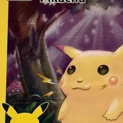 Pokemon TCG Celebrations Pikachu #005/025 Holo 25th Anniversary PRINT LINES - Image 3