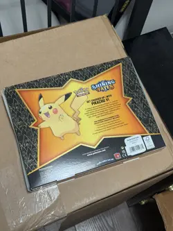 Pokemon TCG Shining Fates Pikachu V Box Brand New & Sealed 2021 Out of Print - Image 2