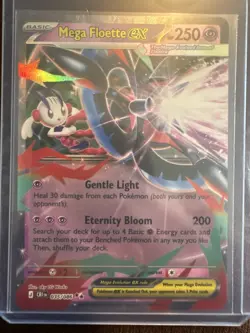 Pokemon TCG Double Rare Mega Floette ex 035/086 Chaos Rising English - Image 2