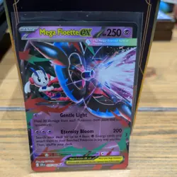Pokemon TCG Double Rare Mega Floette ex 035/086 Chaos Rising English - Image 1