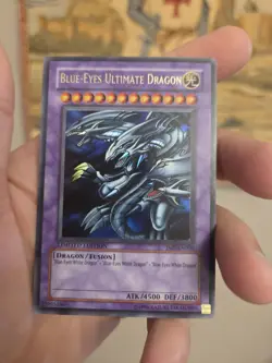 Blue-Eyes Ultimate Dragon JMP-EN005 Ultra Rare Limited LP - Image 1