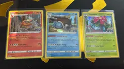 Charizard 010/078 Venusaur 003/078 Blastoise 017/078 3x Card Set Holo Pokemon GO - Image 1