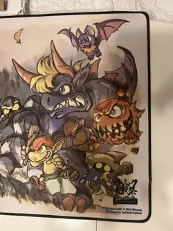 MTG Great War Festival Playmat Final Fantasy Chocobo Mystery Dungeon JP Unused - Image 2