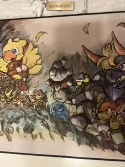 MTG Great War Festival Playmat Final Fantasy Chocobo Mystery Dungeon JP Unused - Image 3
