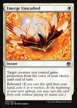 Emerge Unscathed -Foil Light Play MTG Iconic Masters - Image 1