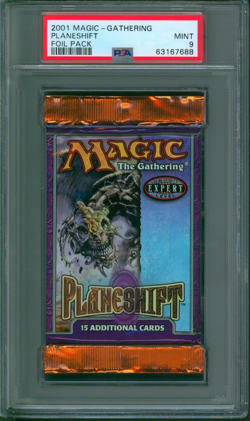 Planeshift Booster Pack English Graded PSA 9 MTG Magic #63167688 - Image 1