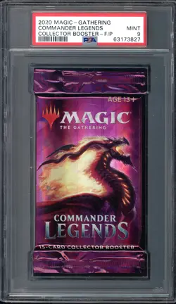 Commander Legends Collector Pack English Graded PSA 9 MTG Magic #63173827 - Image 1