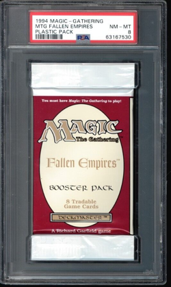 Fallen Empires Booster Pack English Graded PSA 8 MTG Magic #63167530 - Image 1