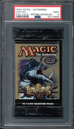 Legions Riptide Mangler Booster Pack English Graded PSA 9 MTG Magic #63170685 - Image 1