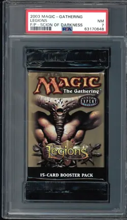 Legions Scion of Darkness Booster Pack English Graded PSA 7 MTG Magic #63170648 - Image 1