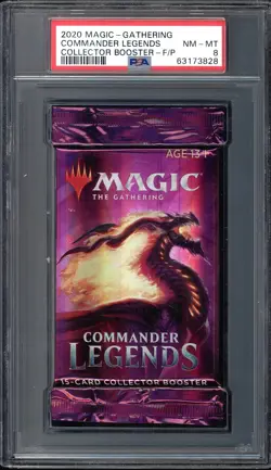 Commander Legends Collector Pack English Graded PSA 8 MTG Magic #63173828 - Image 1
