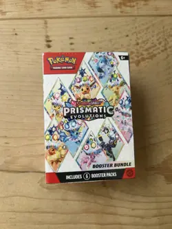 Pokemon TCG Scarlet & Violet Prismatic Evolutions Booster Bundle SEALED - Image 1
