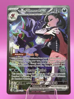 Pokemon TCG Marnie's Grimmsnarl EX 287/217 Ascended Heroes SIR English - Image 1