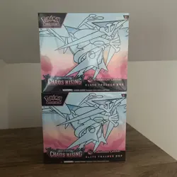 Pokemon Chaos Rising Pokemon Center Elite Trainer Box - Factory Sealed PC ETB x2 - Image 1
