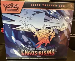 Pokemon Chaos Rising Elite Trainer Box Factory Sealed ETB - Image 1
