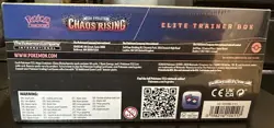 Pokemon Chaos Rising Elite Trainer Box Factory Sealed ETB - Image 3
