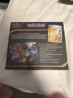 Chaos Rising POKEMON CENTER Exclusive Elite Trainer Box ETB New Factory Sealed - Image 3