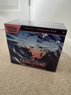 Pokemon Chaos Rising ETB Elite Trainer Box - New & Factory Sealed SLIGHT TEAR - Image 1