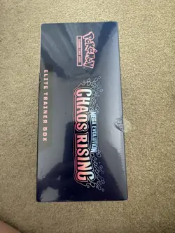 Pokemon Chaos Rising ETB Elite Trainer Box - New & Factory Sealed SLIGHT TEAR - Image 2