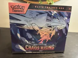 Pokemon Chaos Rising Elite Trainer Box Factory Sealed ETB k - Image 1