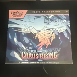 Pokemon TCG Chaos Rising ETB Elite Trainer Box Brand New Factory Sealed - Image 1