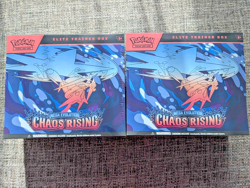 2x Pokemon TCG Chaos Rising Elite Trainer Box – Factory Sealed ETB - Image 1