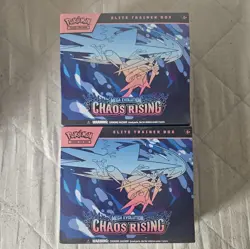 Pokemon TCG Chaos Rising ETB Elite Trainer Box Factory Sealed X2 - Image 4