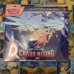 Pokemon TCG Chaos Rising Elite Trainer Box ETB New Factory Sealed - Image 1