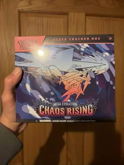 Pokemon TCG Chaos Rising Elite Trainer Box Factory Sealed New UK Seller ETB - Image 1