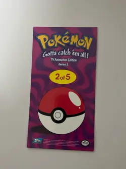 Pokemon Topps TV Animation Edition Series 2 Jumbo Holo Cards Complete Set Of 5 - Image 5
