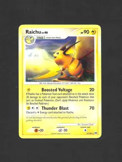 Raichu 27/99 - Arceus Set Non Holo Rare Pokemon Card TCG LP - Image 1